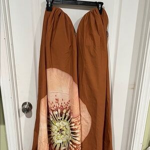 Significant Other Shiloh Maxi Dress in color tangerine rose